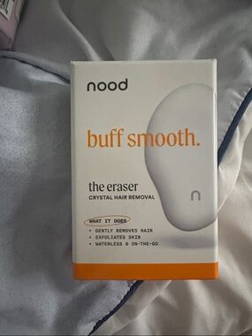 nood Buff Smooth The Eraser Crystal Hair Removal - White